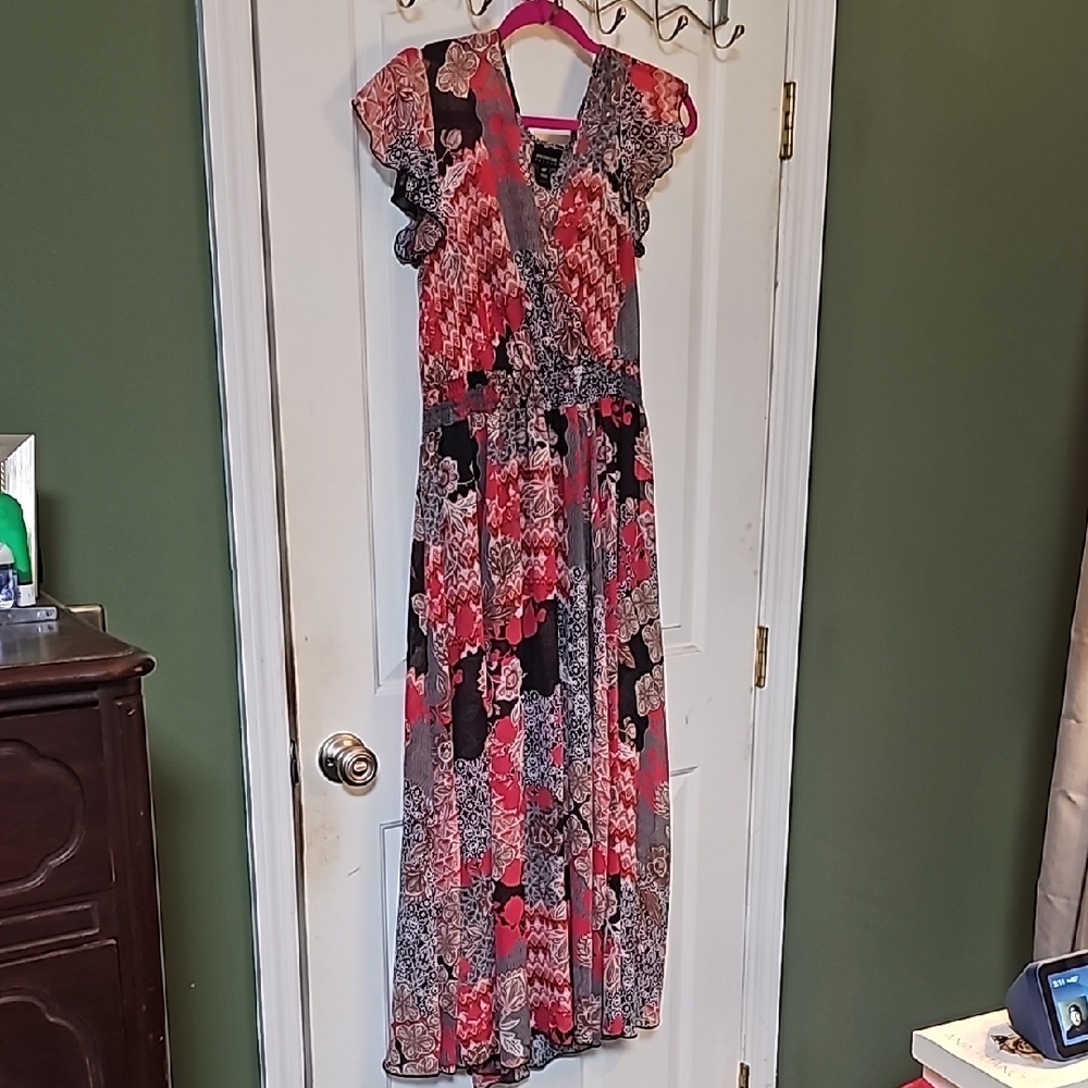 Floral Maxi Dress - Multicolor